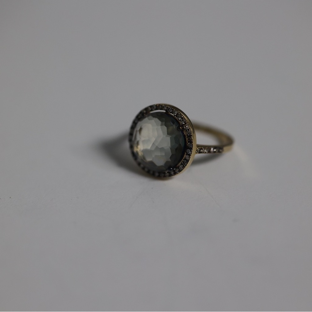 Suzanne Kalan
14K Yellow Gold, Green Envy Topaz &
Diamond Ring
size 6.5 - Picture 3 of 3